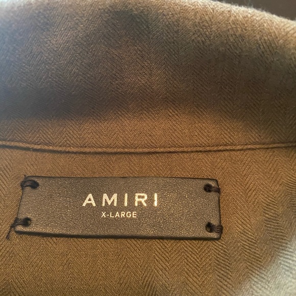 AMIRI Other - X-Large Amiri Military palms button up shirt